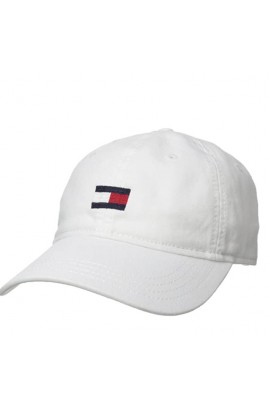 Tommy Hilfiger Men's Ardin Dad Hat- White